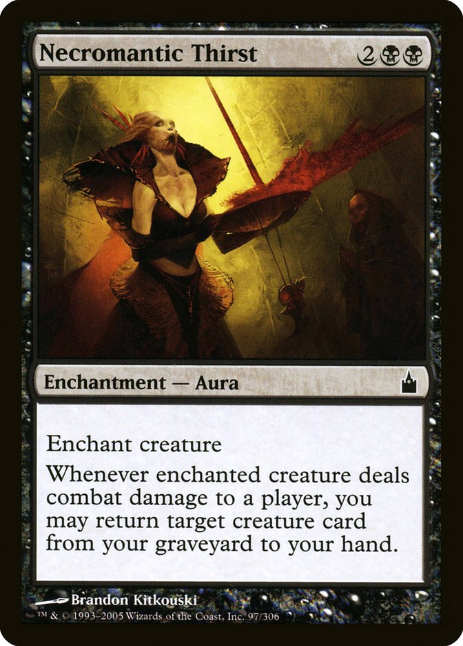 Necromantic Thirst [Ravnica: City of Guilds] | Event Horizon Hobbies CA