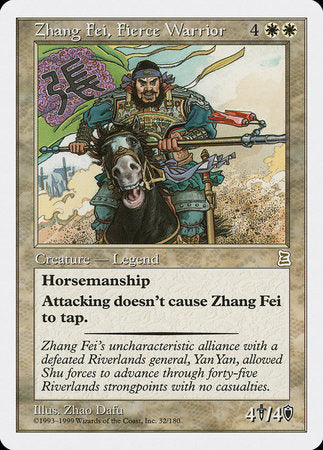 Zhang Fei, Fierce Warrior [Portal Three Kingdoms] | Event Horizon Hobbies CA