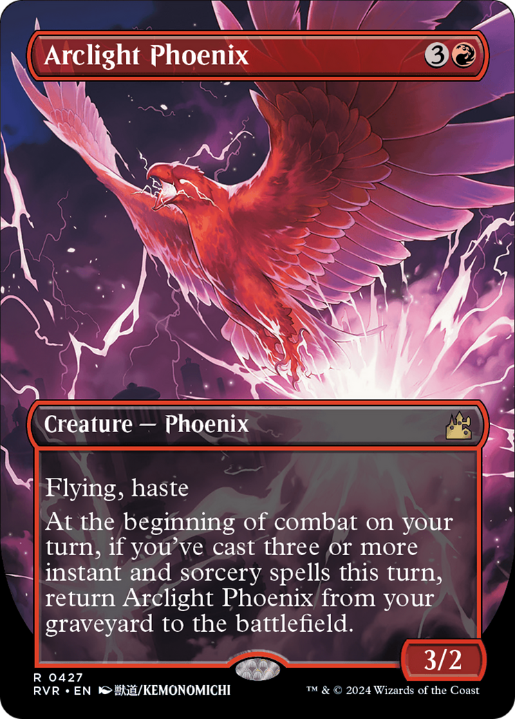 Arclight Phoenix (Anime Borderless) [Ravnica Remastered] | Event Horizon Hobbies CA