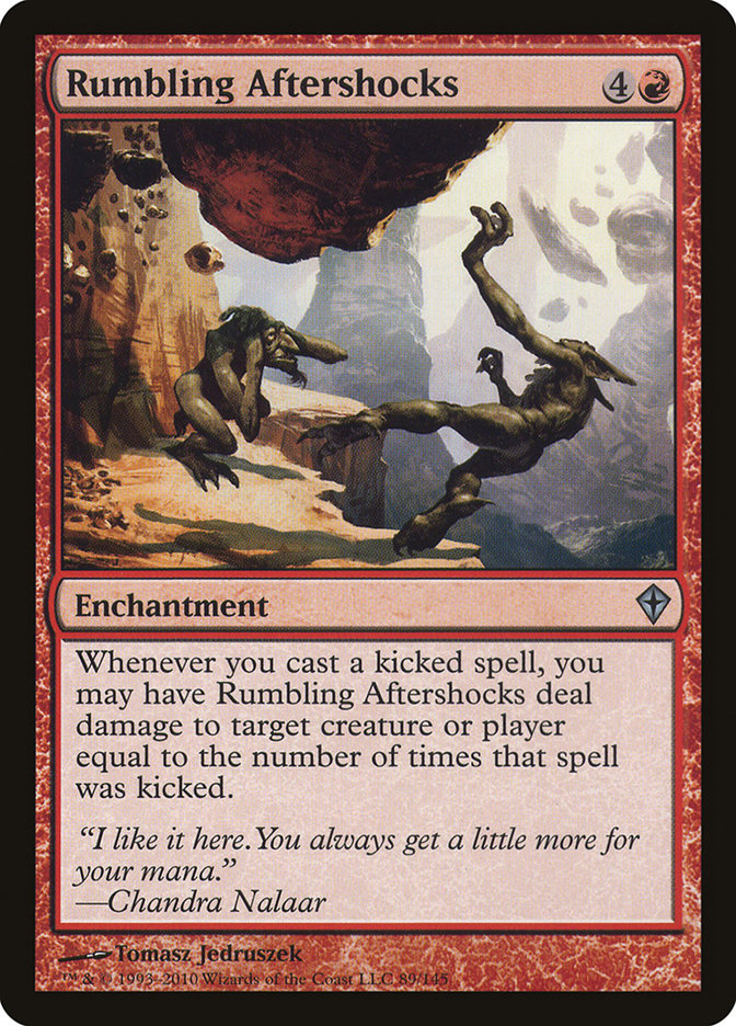 Rumbling Aftershocks [Worldwake] | Event Horizon Hobbies CA