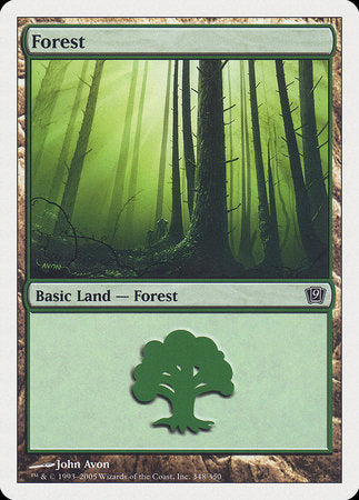 Forest (348) [Ninth Edition] | Event Horizon Hobbies CA