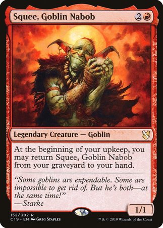 Squee, Goblin Nabob [Commander 2019] | Event Horizon Hobbies CA