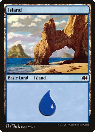 Island (31) [Duel Decks: Merfolk vs. Goblins] | Event Horizon Hobbies CA