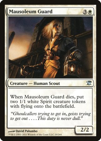 Mausoleum Guard [Innistrad] | Event Horizon Hobbies CA