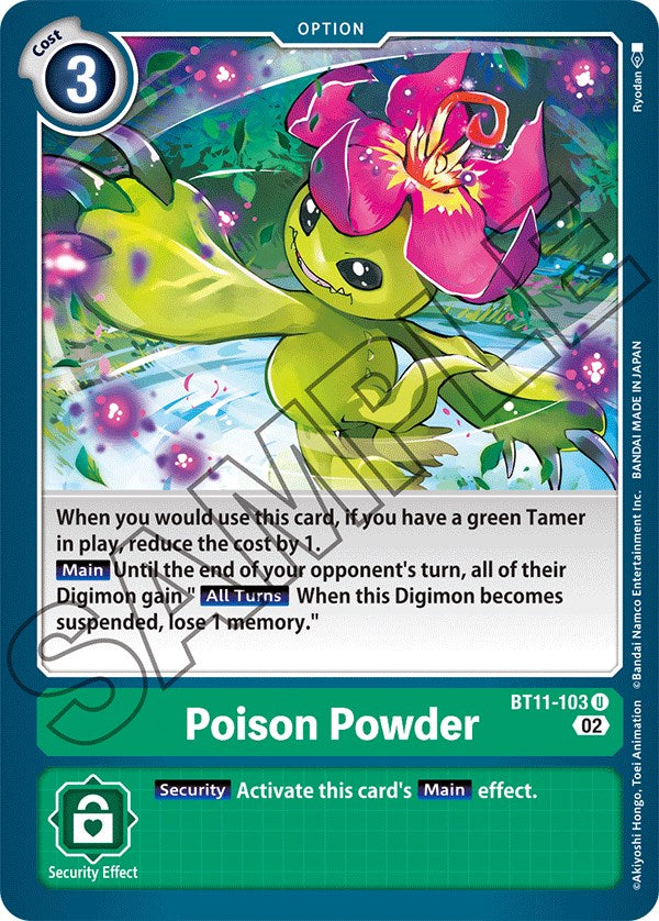 Poison Powder [BT11-103] [Dimensional Phase] | Event Horizon Hobbies CA