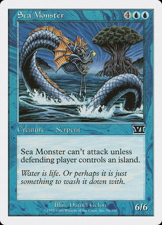 Sea Monster [Classic Sixth Edition] | Event Horizon Hobbies CA