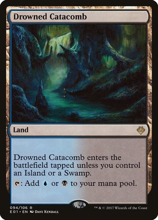 Drowned Catacomb [Archenemy: Nicol Bolas] | Event Horizon Hobbies CA