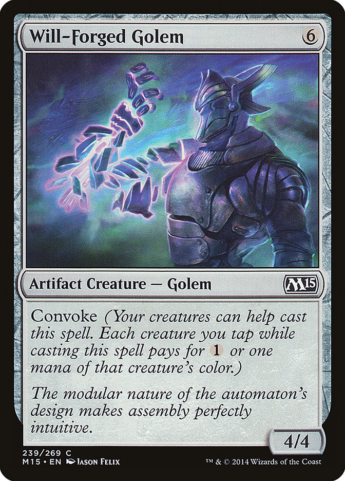 Will-Forged Golem [Magic 2015] | Event Horizon Hobbies CA