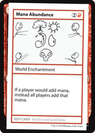 Mana Abundance (2021 Edition) [Mystery Booster Playtest Cards] | Event Horizon Hobbies CA