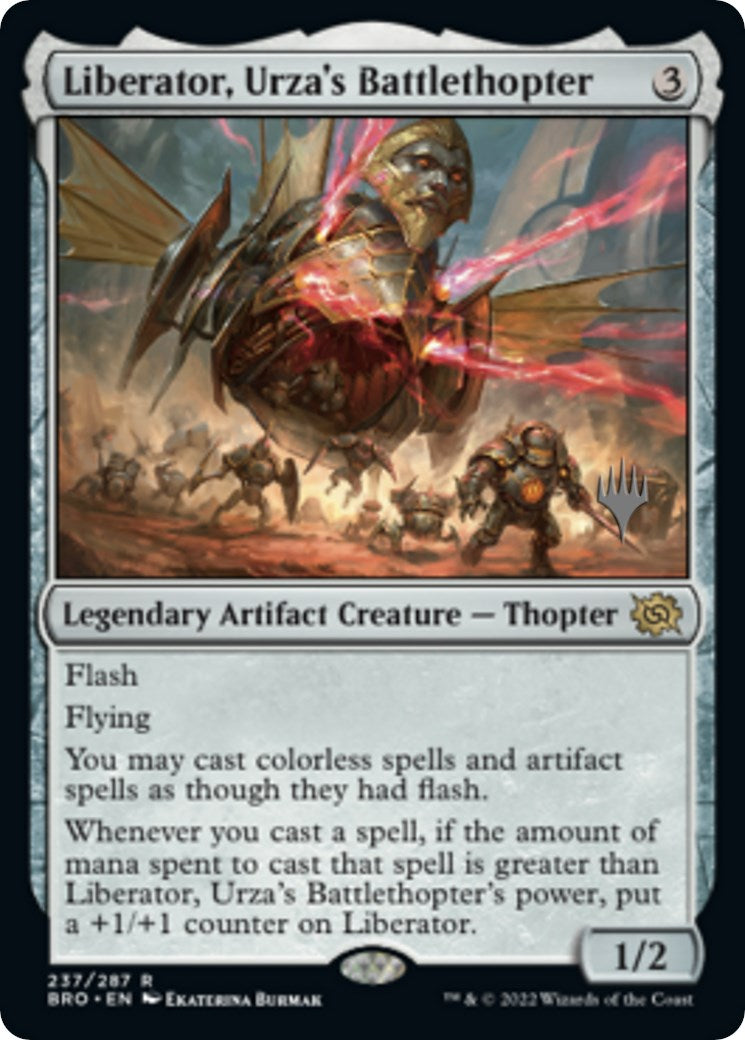 Liberator, Urza's Battlethopter (Promo Pack) [The Brothers' War Promos] | Event Horizon Hobbies CA