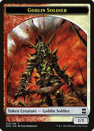 Goblin Soldier Token [Eternal Masters Tokens] | Event Horizon Hobbies CA
