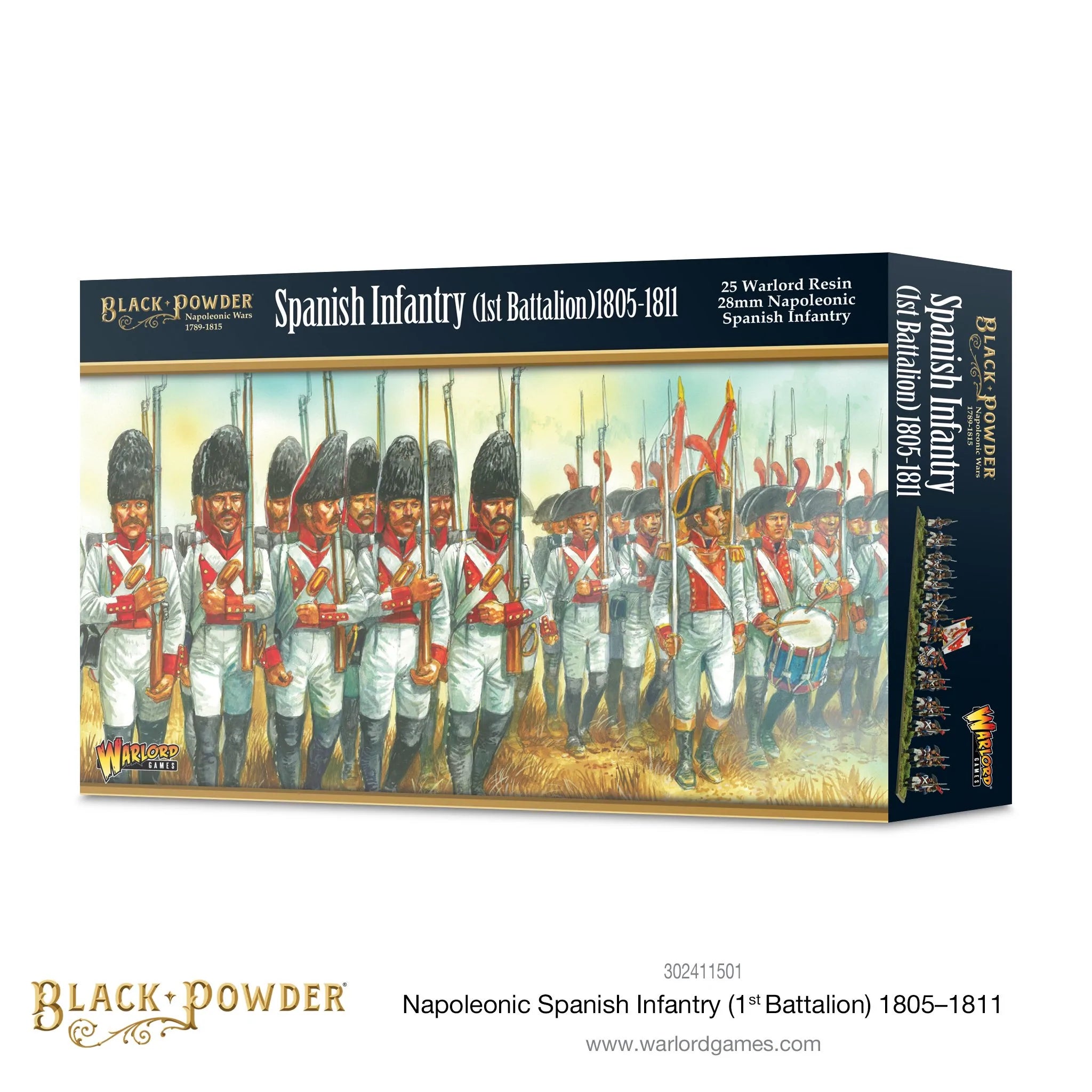 Warlord Games - Black Powder - Spanish Infantry (1st Batt 1805-1811) | Event Horizon Hobbies CA
