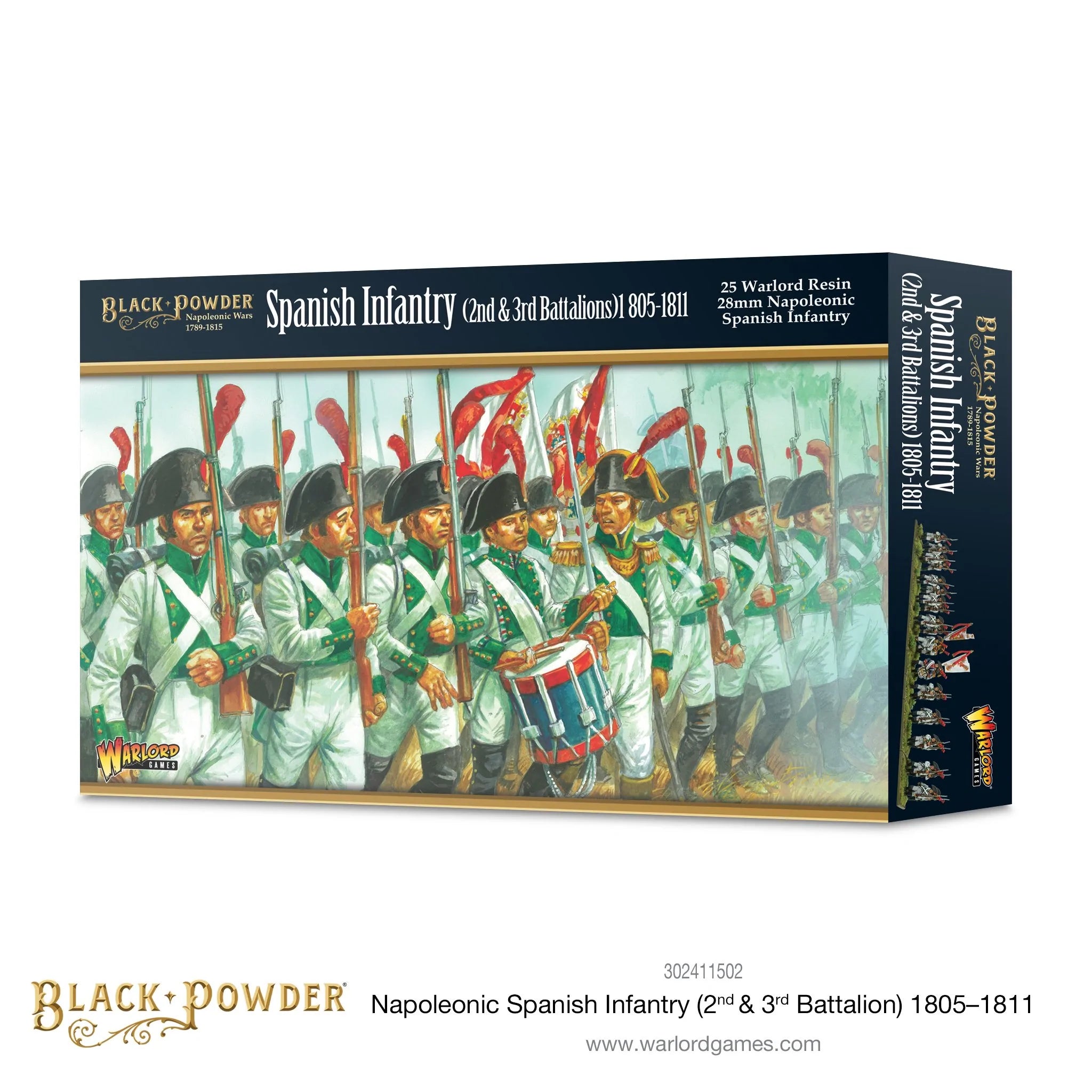 Warlord Games - Black Powder - Spanish Infantry (2nd & 3rd Batts 1805-1811) | Event Horizon Hobbies CA