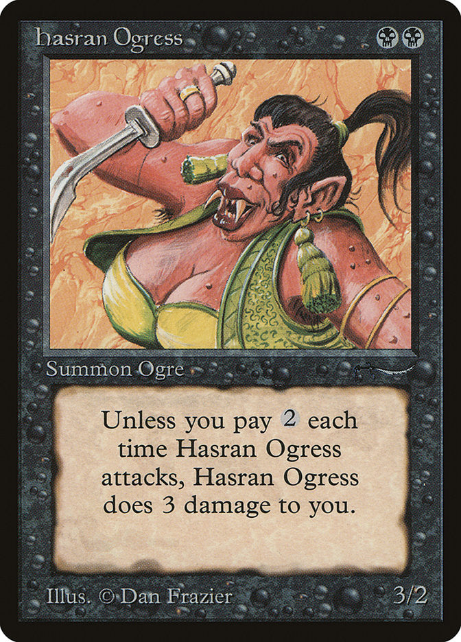 Hasran Ogress (Light Mana Cost) [Arabian Nights] | Event Horizon Hobbies CA