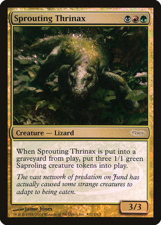Sprouting Thrinax [Wizards Play Network 2008] | Event Horizon Hobbies CA