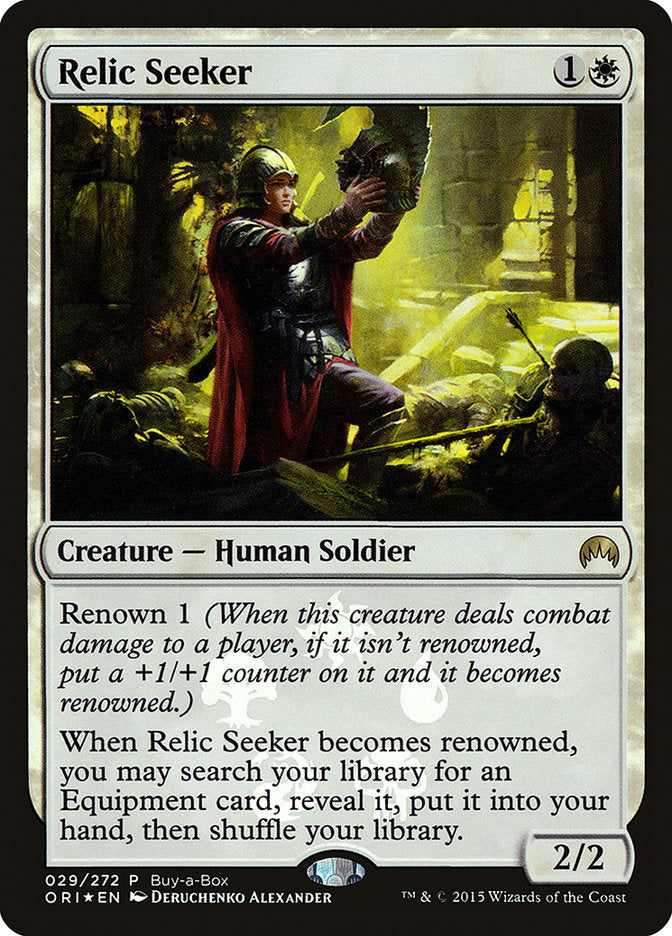 Relic Seeker (Buy-A-Box) [Magic Origins Promos] | Event Horizon Hobbies CA