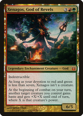 Xenagos, God of Revels [Born of the Gods] | Event Horizon Hobbies CA