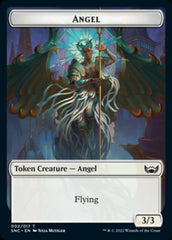 Treasure (015) // Angel Double-sided Token [Streets of New Capenna Tokens] | Event Horizon Hobbies CA