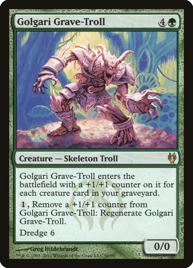 Golgari Grave-Troll [Duel Decks: Izzet vs. Golgari] | Event Horizon Hobbies CA