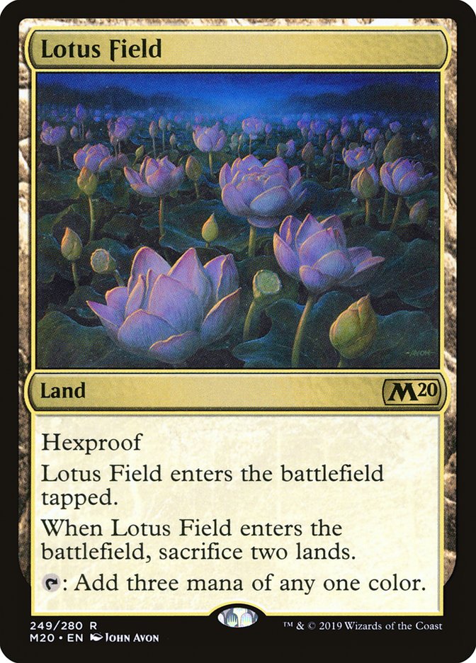 Lotus Field [Core Set 2020] | Event Horizon Hobbies CA