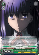 Overflowing Words, Sakura (FS/S77-E035 C) [Fate/Stay Night [Heaven's Feel] Vol.2]