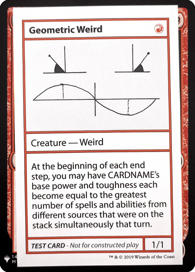 Geometric Weird [Mystery Booster Playtest Cards] | Event Horizon Hobbies CA