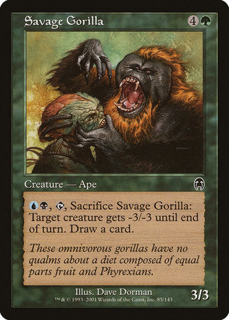 Savage Gorilla [Apocalypse] | Event Horizon Hobbies CA