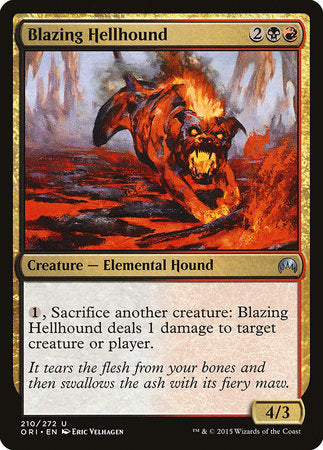 Blazing Hellhound [Magic Origins] | Event Horizon Hobbies CA
