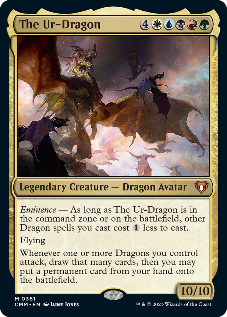 The Ur-Dragon [Commander Masters] | Event Horizon Hobbies CA