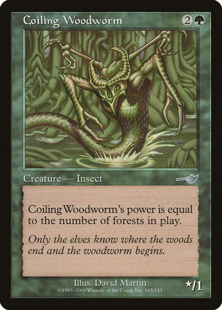 Coiling Woodworm [Nemesis] | Event Horizon Hobbies CA