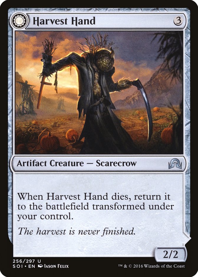 Harvest Hand // Scrounged Scythe [Shadows over Innistrad] | Event Horizon Hobbies CA