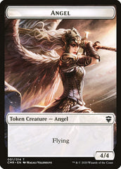 Angel // Salamander Warrior Token [Commander Legends Tokens] | Event Horizon Hobbies CA