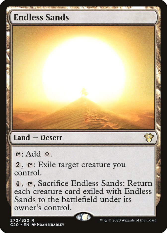 Endless Sands [Commander 2020] | Event Horizon Hobbies CA