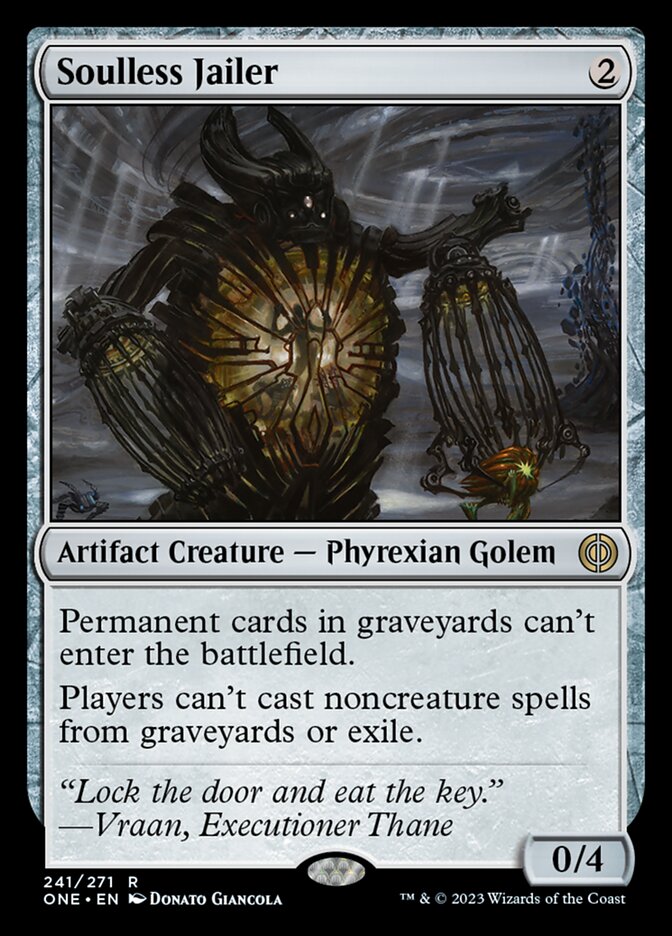 Soulless Jailer [Phyrexia: All Will Be One] | Event Horizon Hobbies CA