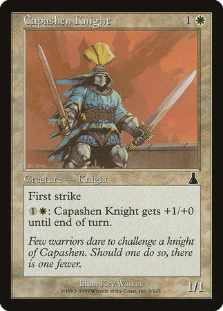 Capashen Knight [Urza's Destiny] | Event Horizon Hobbies CA