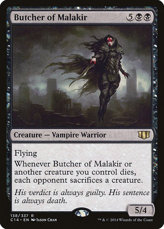 Butcher of Malakir [Commander 2014] | Event Horizon Hobbies CA
