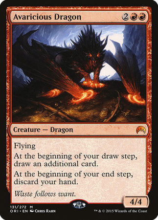 Avaricious Dragon [Magic Origins] | Event Horizon Hobbies CA