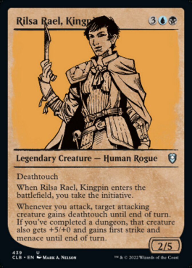 Rilsa Rael, Kingpin (Showcase) [Commander Legends: Battle for Baldur's Gate] | Event Horizon Hobbies CA