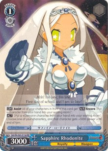 Sapphire Rhodonite (DG/EN-S03-E134 RR) [Disgaea]