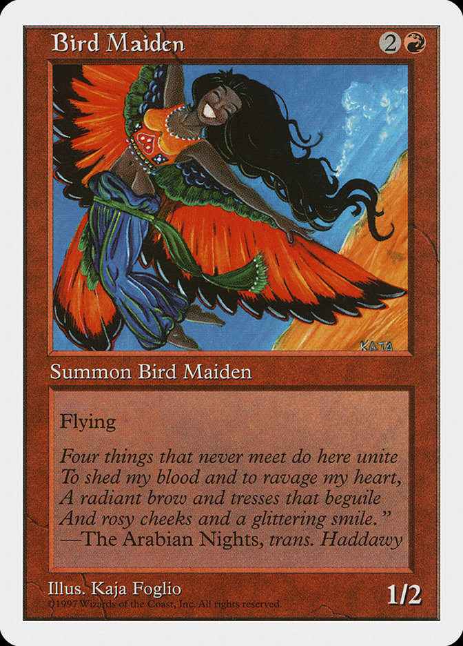 Bird Maiden [Fifth Edition] | Event Horizon Hobbies CA