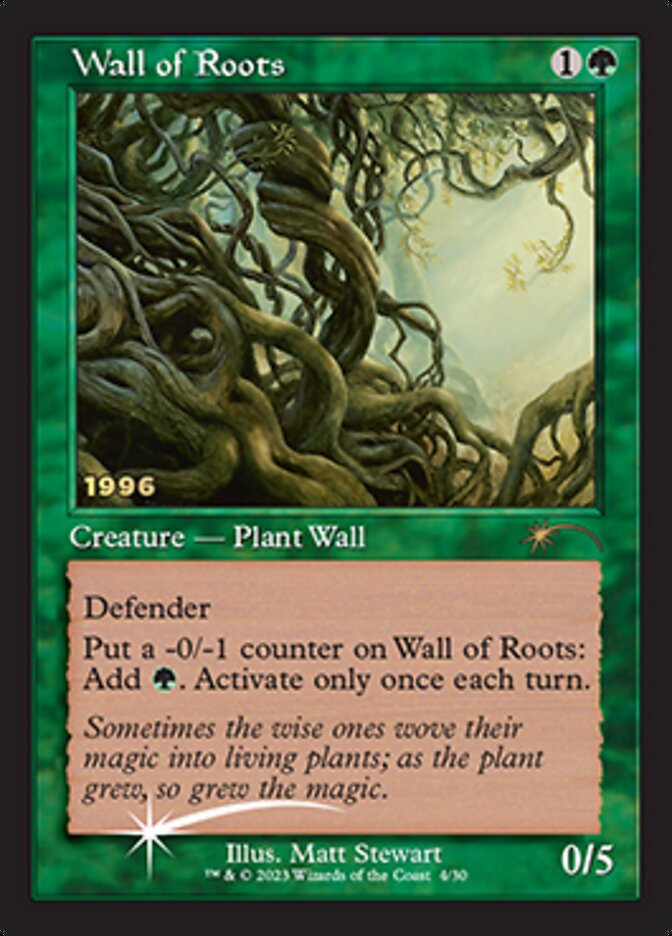 Wall of Roots [30th Anniversary Promos] | Event Horizon Hobbies CA
