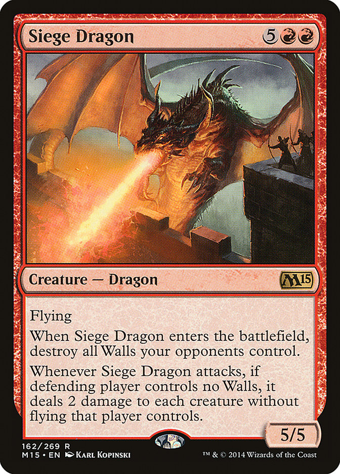 Siege Dragon [Magic 2015] | Event Horizon Hobbies CA