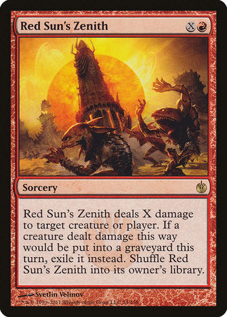 Red Sun's Zenith [Mirrodin Besieged] | Event Horizon Hobbies CA