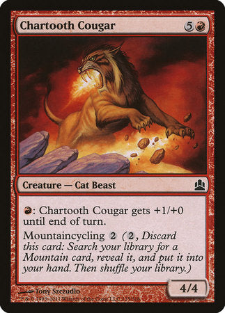 Chartooth Cougar [Commander 2011] | Event Horizon Hobbies CA