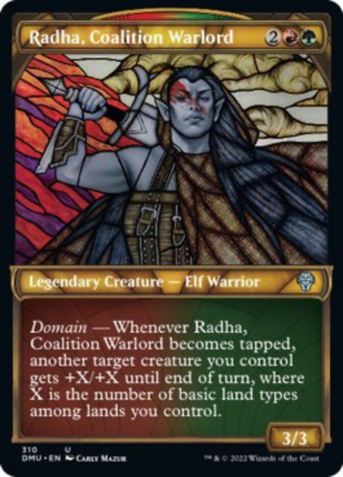 Radha, Coalition Warlord (Showcase) [Dominaria United] | Event Horizon Hobbies CA