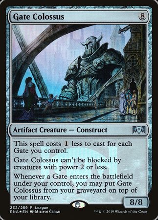 Gate Colossus [Ravnica Allegiance Promos] | Event Horizon Hobbies CA