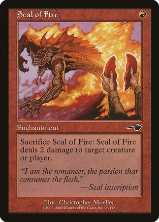 Seal of Fire [Nemesis] | Event Horizon Hobbies CA