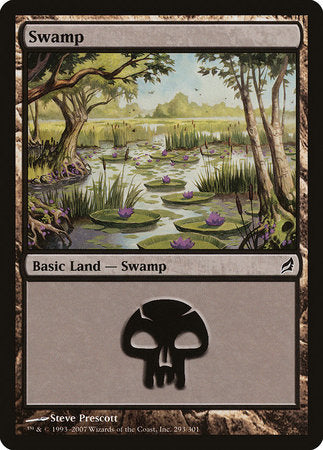 Swamp (293) [Lorwyn] | Event Horizon Hobbies CA