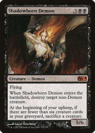 Shadowborn Demon [Magic 2014] | Event Horizon Hobbies CA