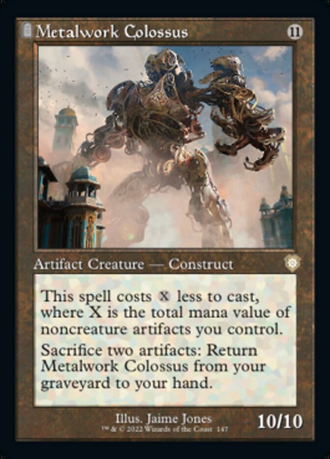 Metalwork Colossus (Retro) [The Brothers' War Commander] | Event Horizon Hobbies CA